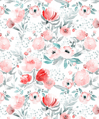 Rolgordijn verduisterend Roze klaproos