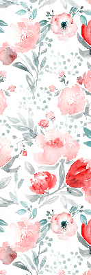 Rolgordijn verduisterend Roze klaproos