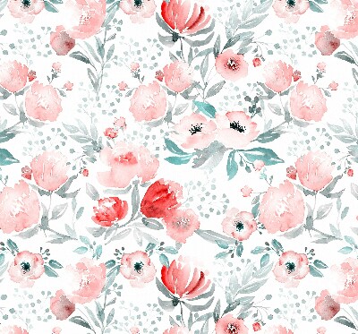 Rolgordijn verduisterend Roze klaproos