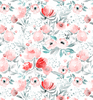 Rolgordijn verduisterend Roze klaproos