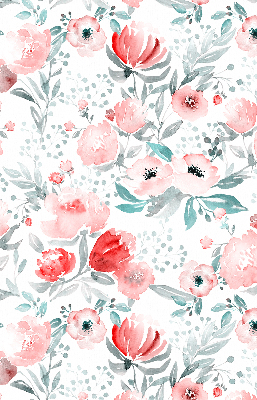 Rolgordijn verduisterend Roze klaproos