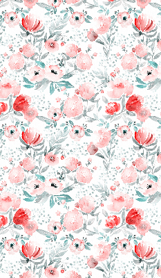 Rolgordijn verduisterend Roze klaproos