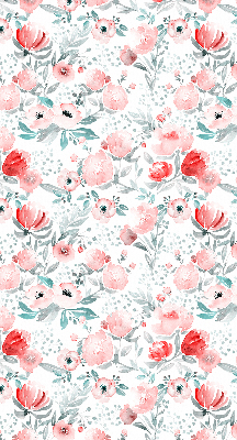 Rolgordijn verduisterend Roze klaproos