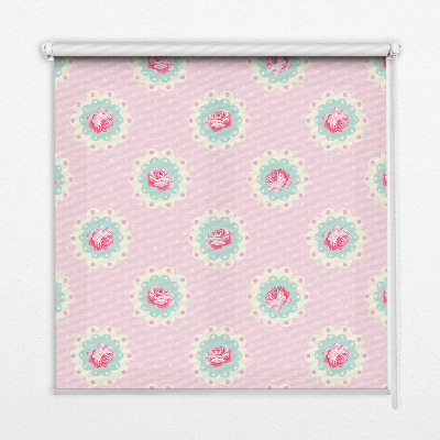 Rolgordijn verduisterend Rozen