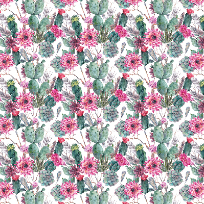 Rolgordijn voor het raam Cactusbloem