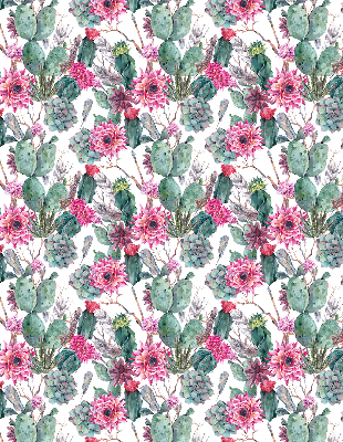 Rolgordijn voor het raam Cactusbloem