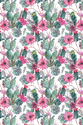 Rolgordijn voor het raam Cactusbloem