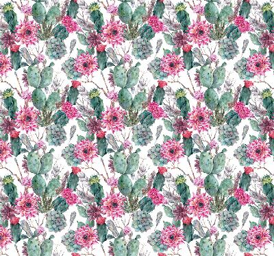 Rolgordijn voor het raam Cactusbloem