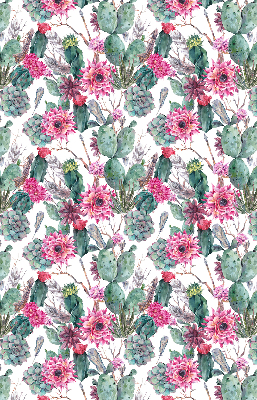 Rolgordijn voor het raam Cactusbloem