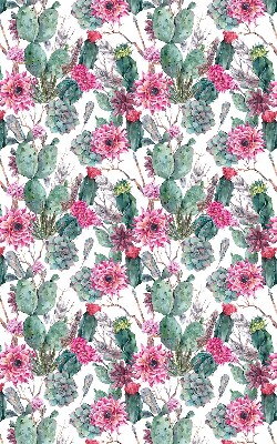 Rolgordijn voor het raam Cactusbloem