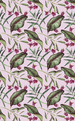 Rolgordijn voor het raam Tropische bladeren