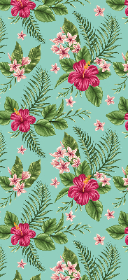 Rolgordijn voor het raam Exotische planten