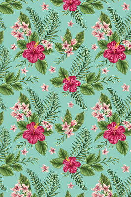 Rolgordijn voor het raam Exotische planten