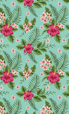 Rolgordijn voor het raam Exotische planten