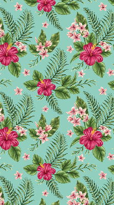 Rolgordijn voor het raam Exotische planten