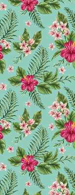 Rolgordijn voor het raam Exotische planten