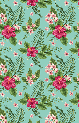 Rolgordijn voor het raam Exotische planten