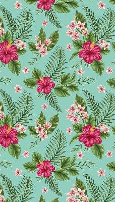 Rolgordijn voor het raam Exotische planten