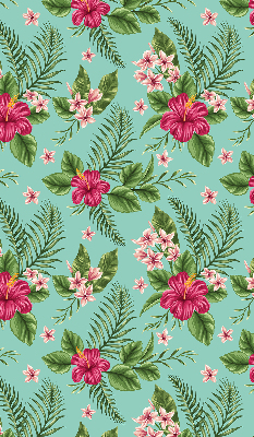 Rolgordijn voor het raam Exotische planten