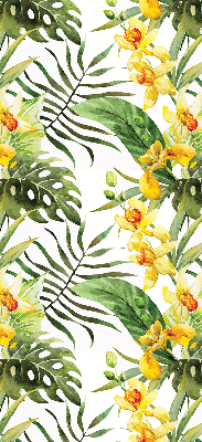 Rolgordijn verduisterend Gele bloem