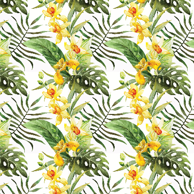 Rolgordijn verduisterend Gele bloem