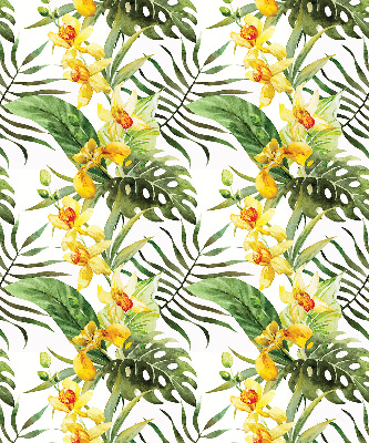 Rolgordijn verduisterend Gele bloem