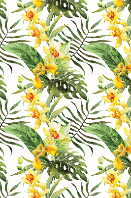 Rolgordijn verduisterend Gele bloem