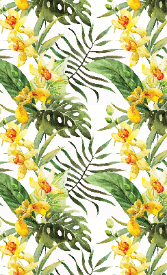 Rolgordijn verduisterend Gele bloem