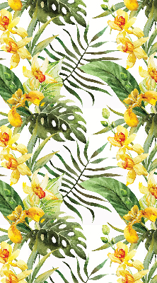 Rolgordijn verduisterend Gele bloem