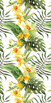 Rolgordijn verduisterend Gele bloem