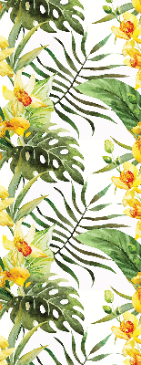 Rolgordijn verduisterend Gele bloem