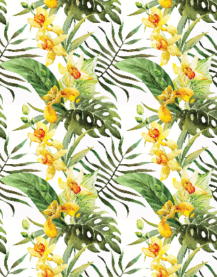 Rolgordijn verduisterend Gele bloem