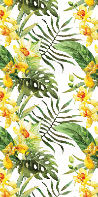 Rolgordijn verduisterend Gele bloem