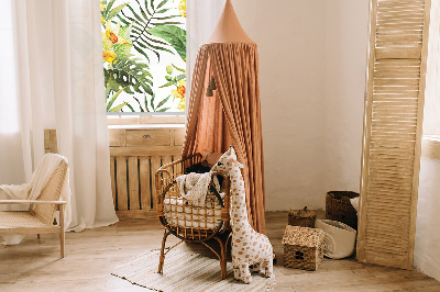 Rolgordijn verduisterend Gele bloem