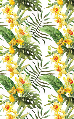 Rolgordijn verduisterend Gele bloem