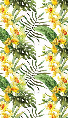 Rolgordijn verduisterend Gele bloem