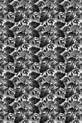 Rolgordijn voor het raam Grijze bladeren