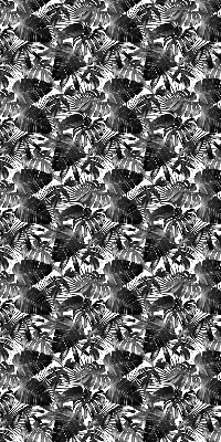 Rolgordijn voor het raam Grijze bladeren