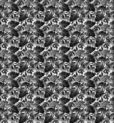 Rolgordijn voor het raam Grijze bladeren