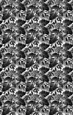 Rolgordijn voor het raam Grijze bladeren