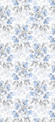 Rolgordijn voor het raam Bloemen