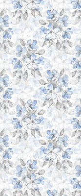 Rolgordijn voor het raam Bloemen