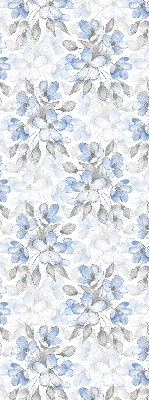 Rolgordijn voor het raam Bloemen