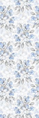 Rolgordijn voor het raam Bloemen