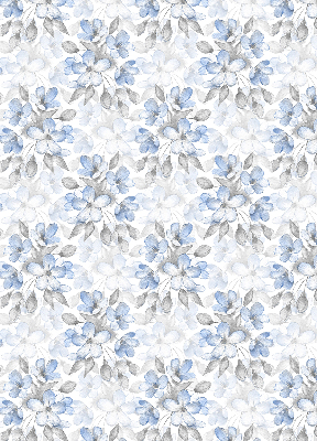 Rolgordijn voor het raam Bloemen