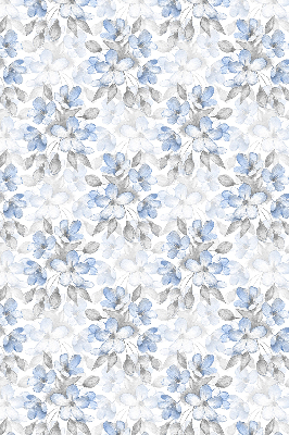 Rolgordijn voor het raam Bloemen