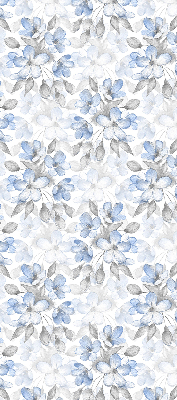 Rolgordijn voor het raam Bloemen