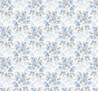 Rolgordijn voor het raam Bloemen