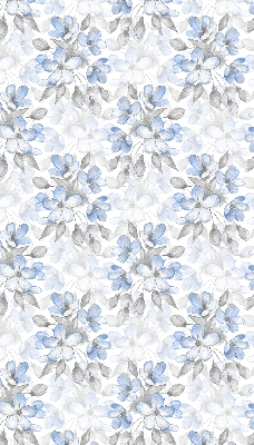 Rolgordijn voor het raam Bloemen