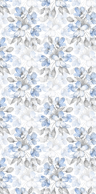 Rolgordijn voor het raam Bloemen